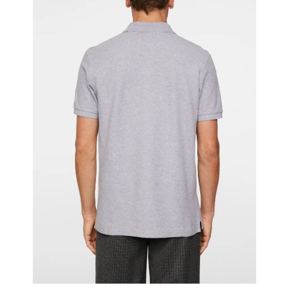 NWT J.Lindeberg Mens Troy Polo Shirt Seasonal Pique, Dark Gray, Large - Picture 6 of 6